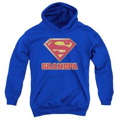 Boys’ Superman Super Grandpa Hooded Sweatshirt
