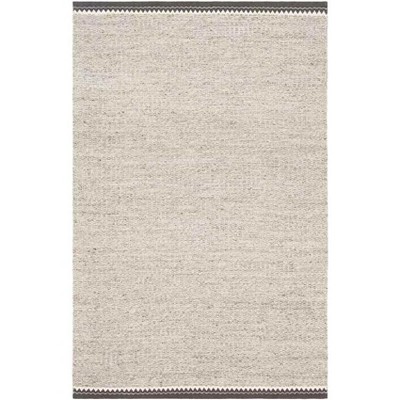 Mark & Day Ellesmere 2'x3' Rectangle Woven Indoor Area Rugs Light Gray: Geometric Handwoven Rustic Stain-Resistant Rug