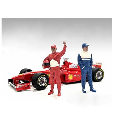 AMERICAN DIORAMA 1/43 – FIGURINES Racing Legends 00 Set of 2