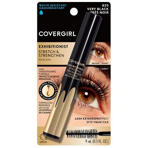 CoverGirl Exhibitionist Stretch & Strengthen Water-Resistant Mascara, 825 Very Black 0.3 fl oz - 1 of 1