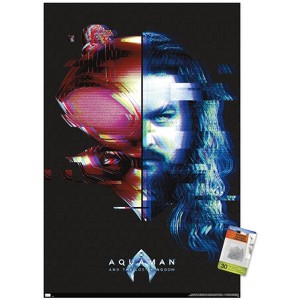 Trends International DC Comics Movie Aquaman and the Lost Kingdom - Faceoff Unframed Wall Poster Prints - 1 of 4