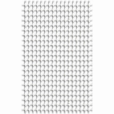 Unique Loom Cream 12' x 15' Anti-Slip Rectangular Rug Pad