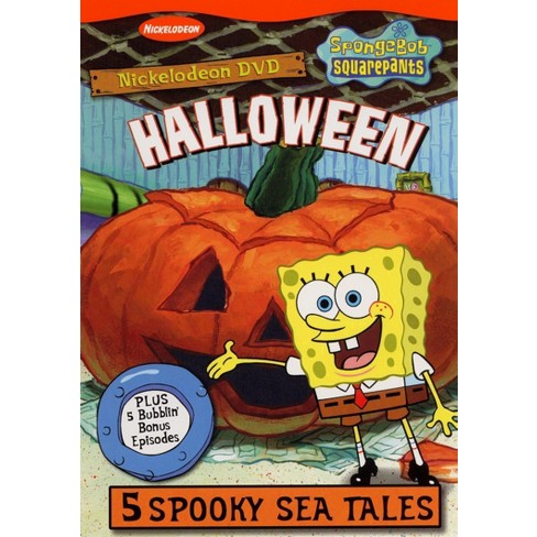 spongebob halloween dvd menu