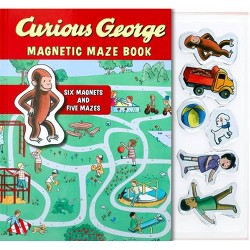 Curious George Super Sticker Coloring Book (paperback) - By H. A. Rey ...