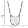 Black Bow Jewelry Sterling Silver Alpha Epsilon Phi Greek Life Necklace 18 Inch - 2 of 4