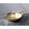 Classic Touch Gold Leaf Dish - 8.25"L - image 3 of 4