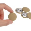 Unique Bargains Round Metal Sewing Cloth Covered Button 10 Pcs - 4 of 4