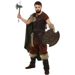 HalloweenCostumes.com Mens Plus Size Nordic Viking Halloween Costume - 1 of 1