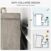 Bedroom chest of drawers, 45 inches high gray chest of drawers with storage function, wardrobe wooden dressing table for bedroom, living room - 4 of 4