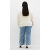 Women's Plus Size Star Alley Sweater - milk | CITY CHIC - 3 of 4