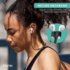 iHome Airpods Case Cover with Wired Magnetic Neckband, Airpods Generation 2 & Generation 1, Black - 4 of 4