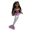 Aurora Sea Sparkles Sea Shimmers 18" Sophia Mermaid Purple Stuffed Doll - 4 of 4
