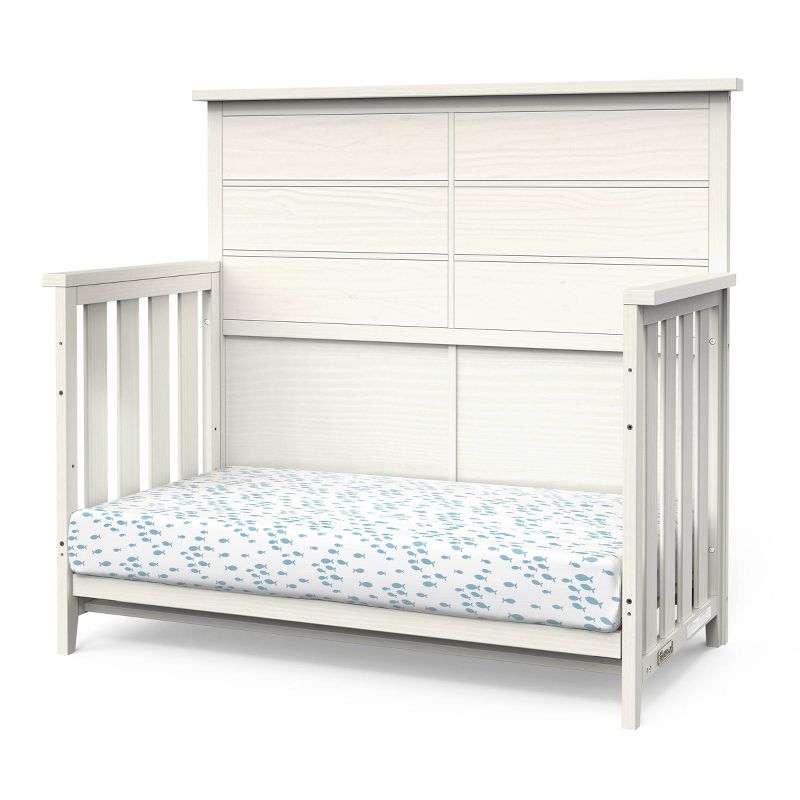 Child Craft Rockport 4-in-1 Convertible Crib - Eggshell, 4 of 11