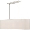 Livex Lighting Summit 4 - Light Chandelier in  Brushed Nickel - 3 of 4