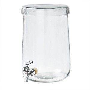 Tag Clear 192oz Drink Dispenser Beverage Server - Hand Wash, 11.25" H x 7.5" L x 7.5" W - Perfect for Parties and Events - 1 of 2