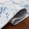 Modern Abstract Rug Machine Washable Printed Rug Soft Foldable Accent Rug for Living Room Bedroom - 4 of 4