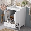 ChicFurnit 24/30/36 Inch Bathroom Vanity with Sink Freestanding Storage Cabinet with Soft Close Doors Function Storage for Bathroom, 18.3"*24"*33.9" - 2 of 4