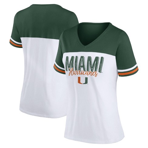 Ncaa Miami Hurricanes Women's Yolk T-shirt : Target