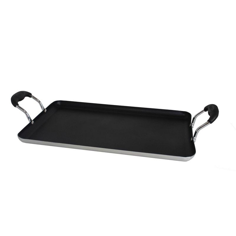 IMUSA 17&#34;x10&#34; Double Burner Griddle with Bakelite Handles, 2 of 6