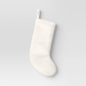 20" Faux Shearling Stocking - Wondershop™ - 1 of 3