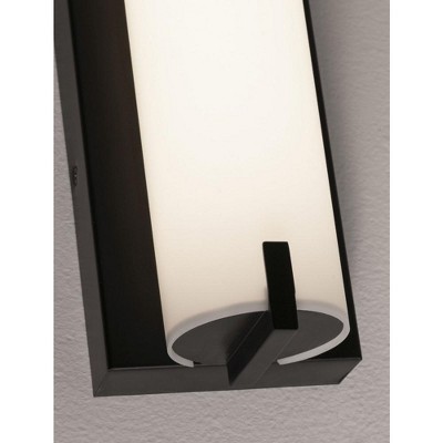 Axel 16" Black Steel LED Wall Sconce