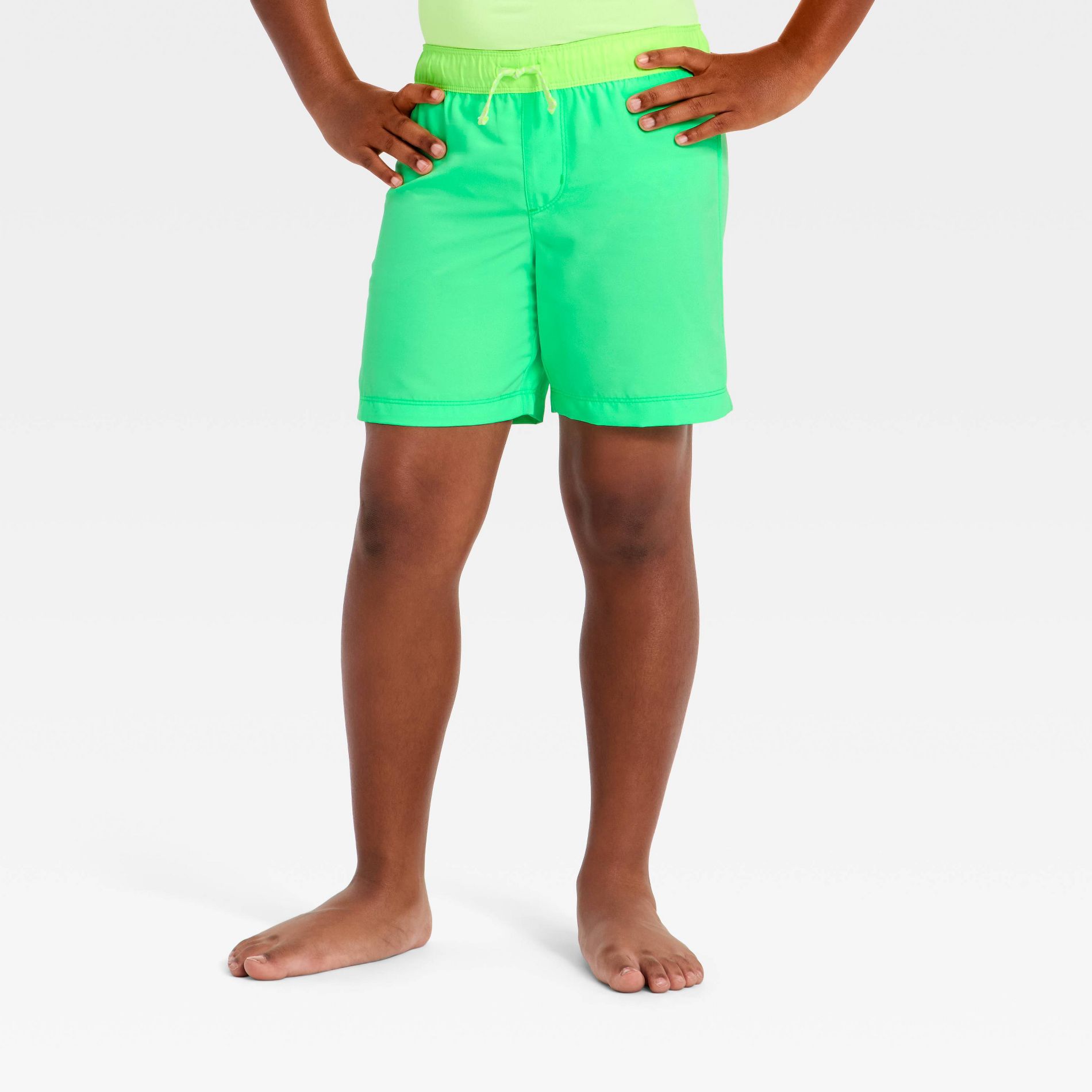 Boys' Solid Swim Trunks - Cat & Jack™
