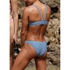 Sporti Sporti x Stef Corgel Playa Textured Sport Bikini Top Papaya Small - 2 of 4