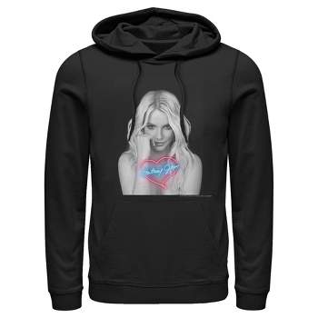 Men's Britney Spears Jean Album Cover Pull Over Hoodie