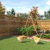 FUFU&GAGA 5/10 Pack Garden Border Fence Panels Heavy Duty Rustproof Metal Landscape Edging for Outdoor Use - 2 of 4