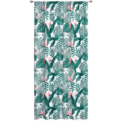 The Lakeside Collection Palm Floral Window Panels