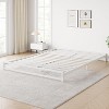 Metal Platform Bed Frame with Wavy Pattern, Mattress Foundation, Steel Slats Support, Easy Assembly, No Box Spring Needed - 3 of 4