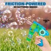 ArtCreativity Friction Powered Light Up Bubble Blaster Gun (Set of 3) - 3 of 4