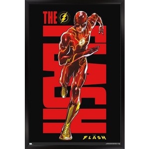 Trends International DC Comics Movie The Flash - Barry Allen Framed Wall Poster Prints - 1 of 4