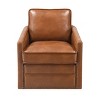 30" Rocha Swivel Accent Chair: No Assembly, Tufted - Acme Furniture - 3 of 4