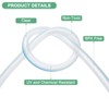 Unique Bargains Clear Braided PVC Tube Industrial Tubing 7/10 x 1/2 x 5FT 1 Pc - 2 of 4