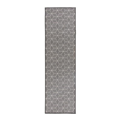 World Rug Gallery Contemporary Geometric Cubes Indoor/Outdoor Area Rug