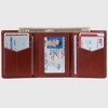Alpine Swiss Mens Wallet RFID Blocking Genuine Leather Leon Trifold Wallet Slim Design Billfold Multiple Card Slots ID Window Gift Box - 2 of 4