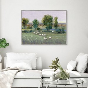 Masterpiece Art Gallery 30"x40" Field of Sheep I Wall Art - 1 of 4
