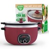 GreenLife Healthy Duo 6qt Slow Cooker - 2 of 4