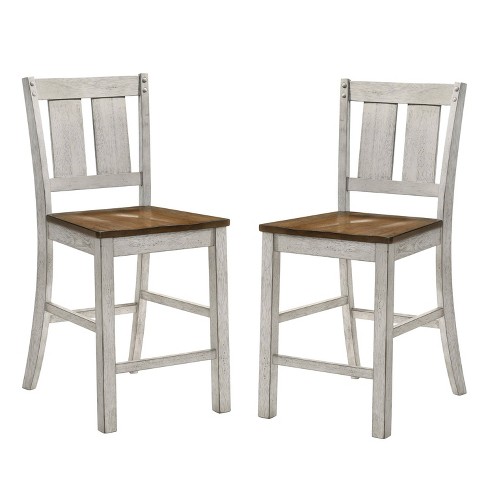 Rustic discount oak chairs