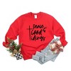 Simply Sage Market Good Tidings Cursive Sweatshirt - 3 of 4