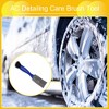 Unique Bargains Car Double Head Detailing Brush Coral Fleece Duster Air Vents Dashboard Screen Brush 8.66" Blue 1 Pc - 3 of 4