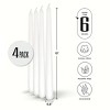 Leor & Lair 10" Taper Candles - 4 Pack - Unscented Tapered Candlesticks for Dinner, Home, and Holiday - 2 of 4