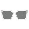 Swarovski SK 6032 102787 Womens Square Sunglasses Transparent 55mm - 2 of 3