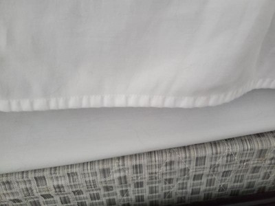 Queen 400 Thread Count Wrinkle Free Cotton Sheet Set Ivory - Purity Home :  Target