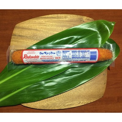 Redondo's Portuguese Hot Sausage - 12oz