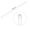 Unique Bargains Lamp and Lantern Water Cooling System Acrylic Rigid Round Pipe Clear 10" - 2 of 4