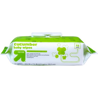 target cucumber baby wipes