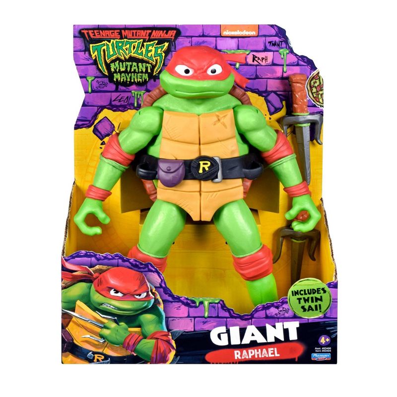 Teenage Mutant Ninja Turtles: Mutant Mayhem Giant Raphael Action Figure, 3 of 8