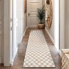 World Rug Gallery Block Shag Rug – Great for Living Room, Bedroom, or Entryway – Medium Pile, Easy to Clean – Anthracite Dark Gray - 2 of 4